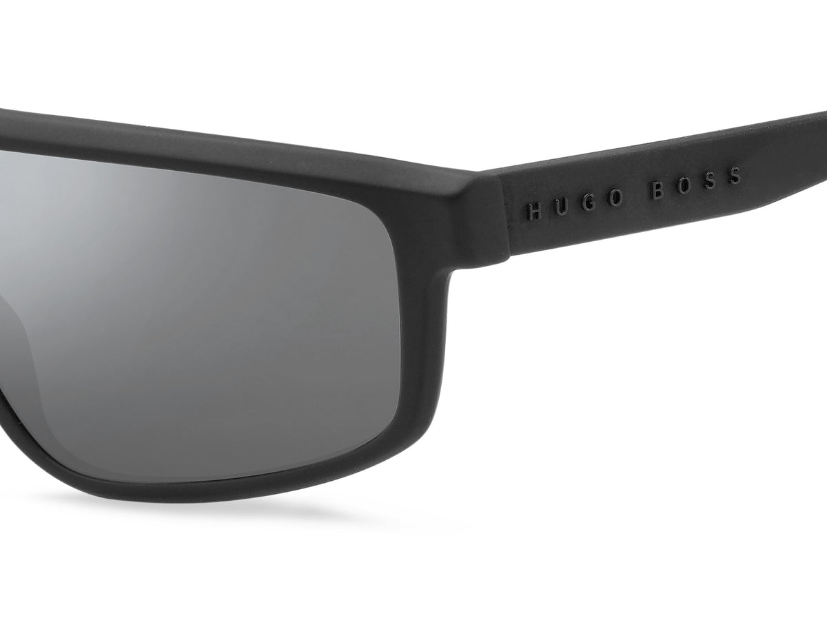 BOSS 1379/S Matte Grey Red/ Silver Mirror