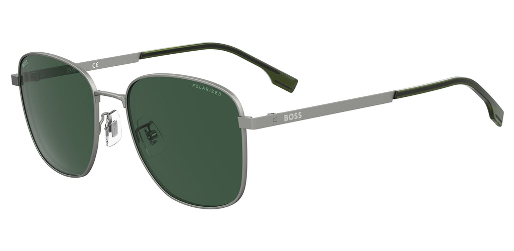 Hugo Boss BOSS 1412/F/S Matte Ruthenium/ Green Polarized