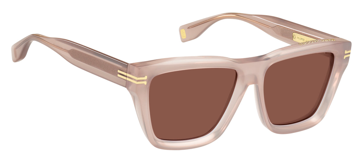 Marc Jacobs MJ 1002/S-55-FWM NUDE 4S BURGUNDY