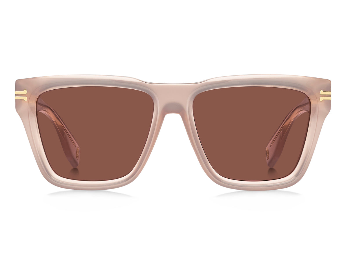 Marc Jacobs MJ 1002/S-55-FWM NUDE 4S BURGUNDY