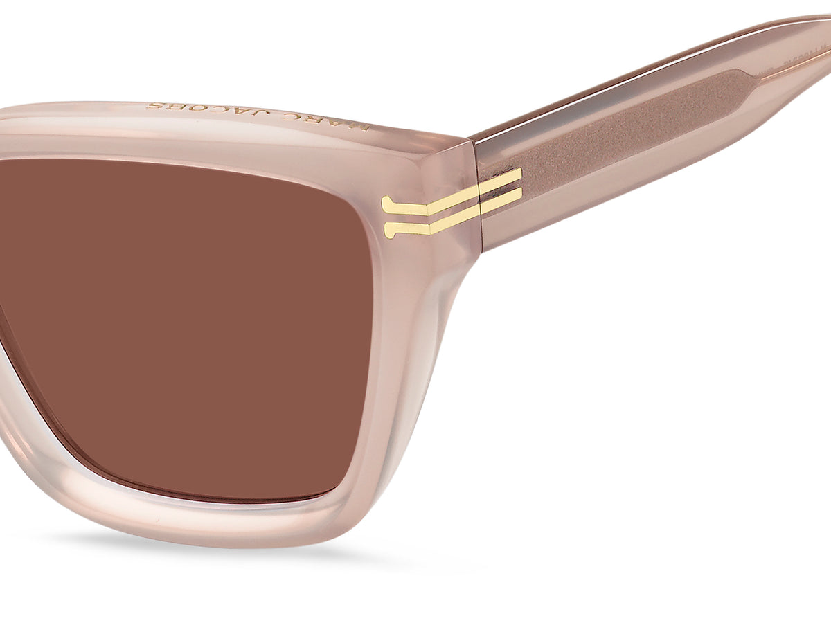 Marc Jacobs MJ 1002/S-55-FWM NUDE 4S BURGUNDY