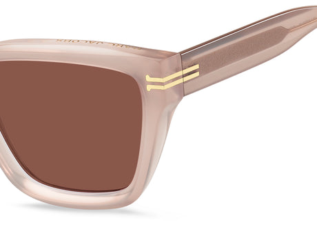 Marc Jacobs MJ 1002/S-55-FWM NUDE 4S BURGUNDY
