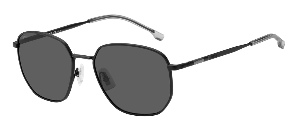 BOSS 1413/S 003 IR 56 Matte Black 
Grey Lenses