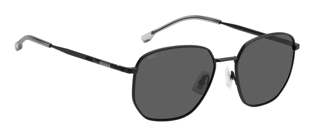 BOSS 1413/S 003 IR 56 Matte Black 
Grey Lenses