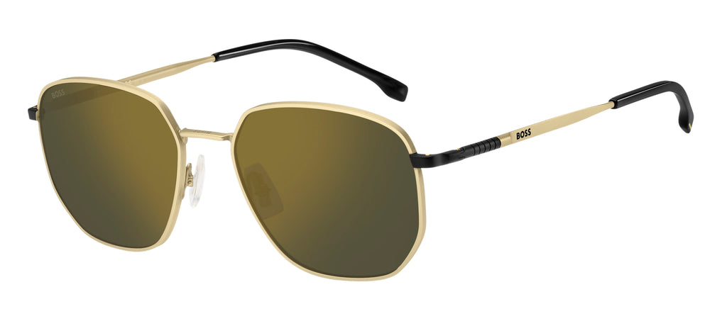 BOSS 1413/S 0NZ JO 56 Matte Gold Black 
Grey Bronze Mirror Lenses