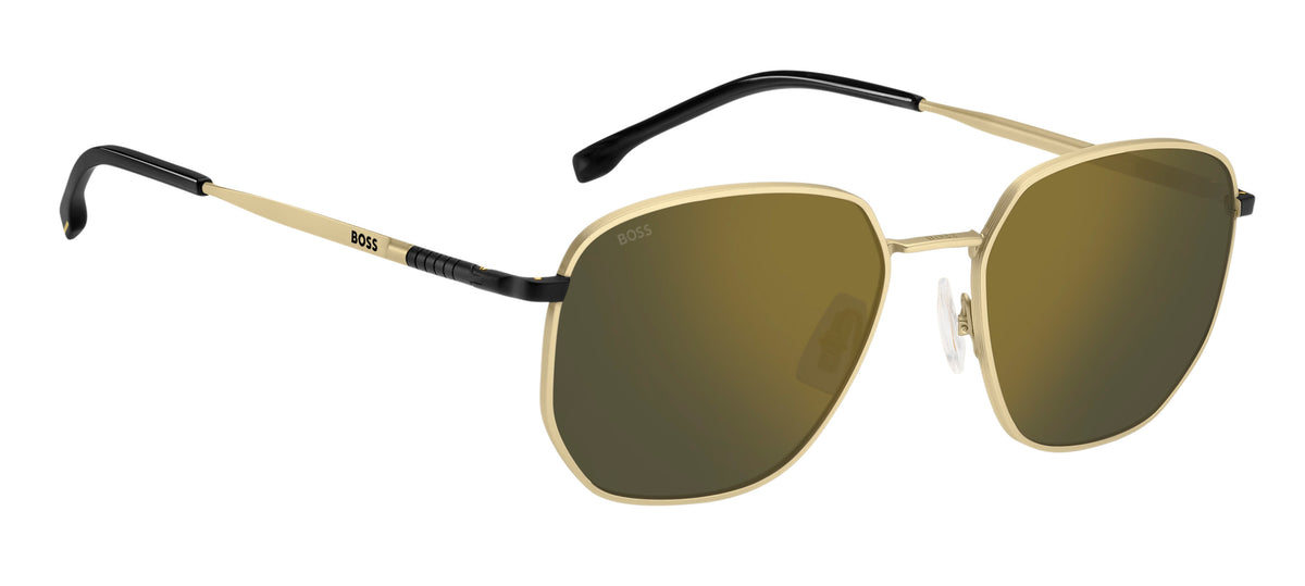 BOSS 1413/S 0NZ JO 56 Matte Gold Black 
Grey Bronze Mirror Lenses
