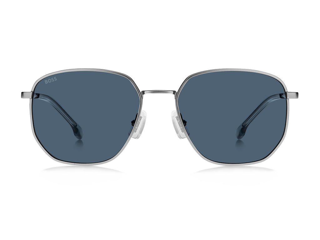 BOSS 1413/S R81 KU 56 Matte Ruthenium 
Blue Avio Lenses