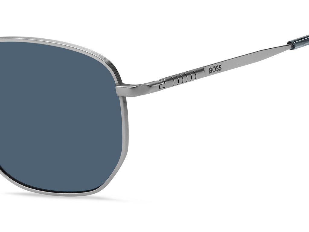 BOSS 1413/S R81 KU 56 Matte Ruthenium 
Blue Avio Lenses