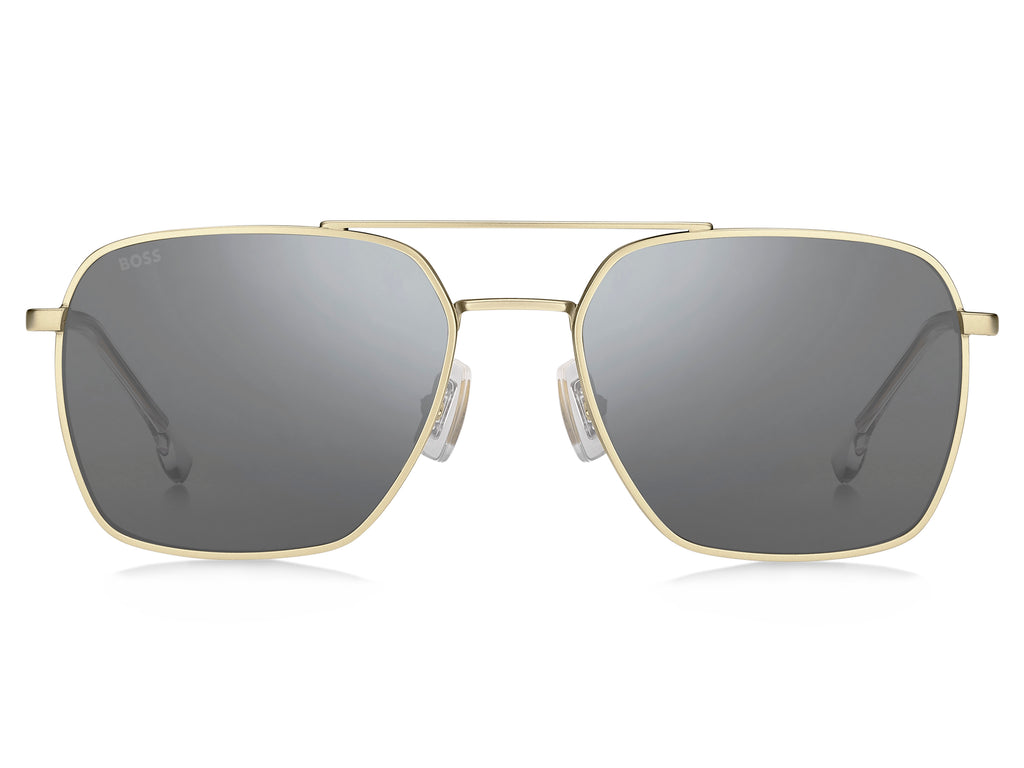 BOSS 1414/S Matte Gold/ Silver Mirror