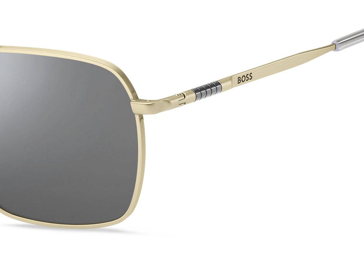 BOSS 1414/S Matte Gold/ Silver Mirror