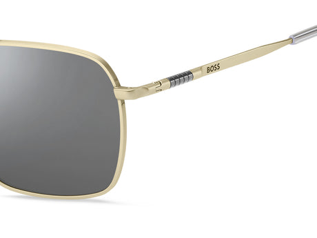 BOSS 1414/S Matte Gold/ Silver Mirror