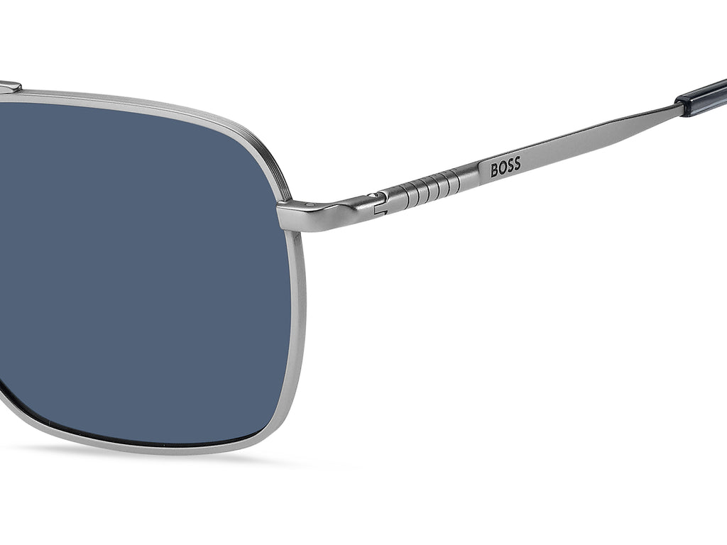 BOSS 1414/S R81 KU 57 Matte Ruthenium 
Blue Avio Lenses