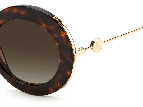 Carolina Herrera CH 0020/S Havana/ Brown Shaded Lens 51 / Plastic / Acetate