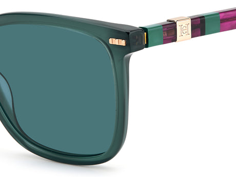 Carolina Herrera CH 0045/S Violet Teal/ Blue Lens