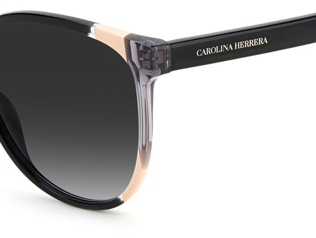 Carolina Herrera CH 0063/S Black Nude/ Dark Grey Shaded Lens