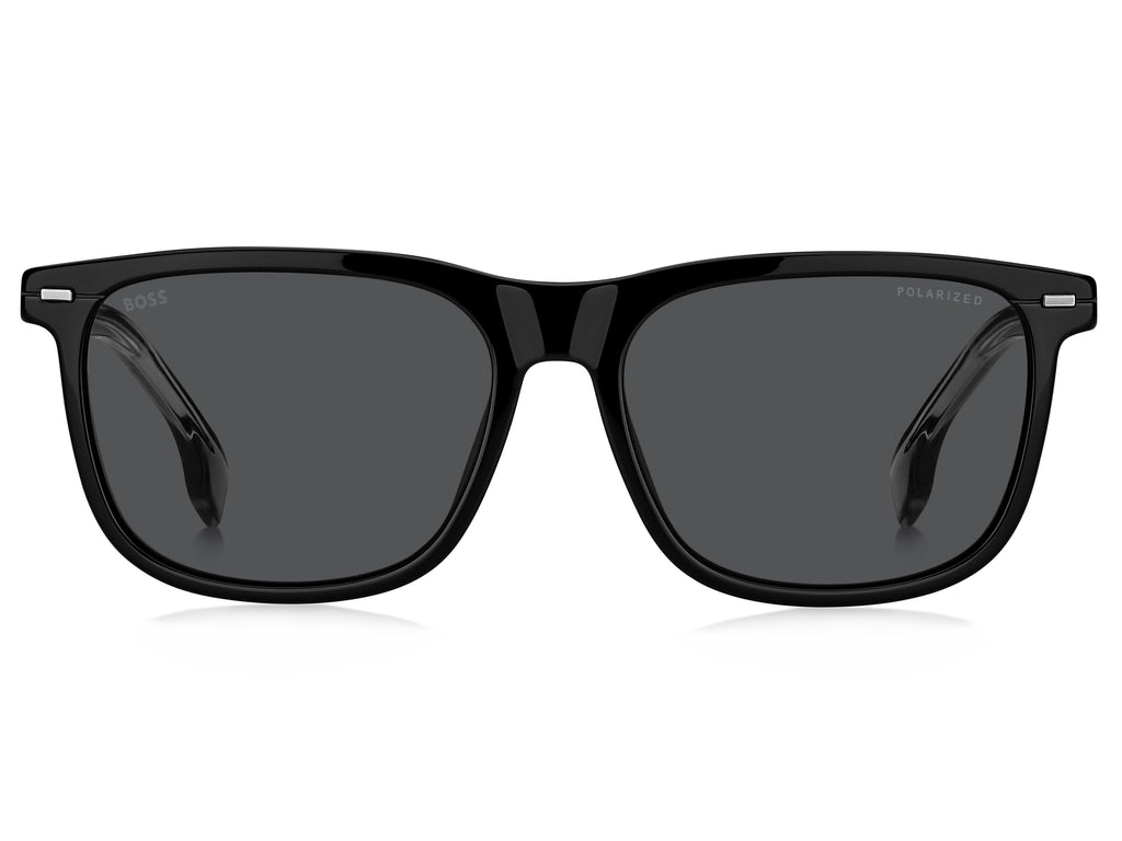 BOSS 1402/F/S 807 M9 58 Black 
Grey Polarised Lenses
