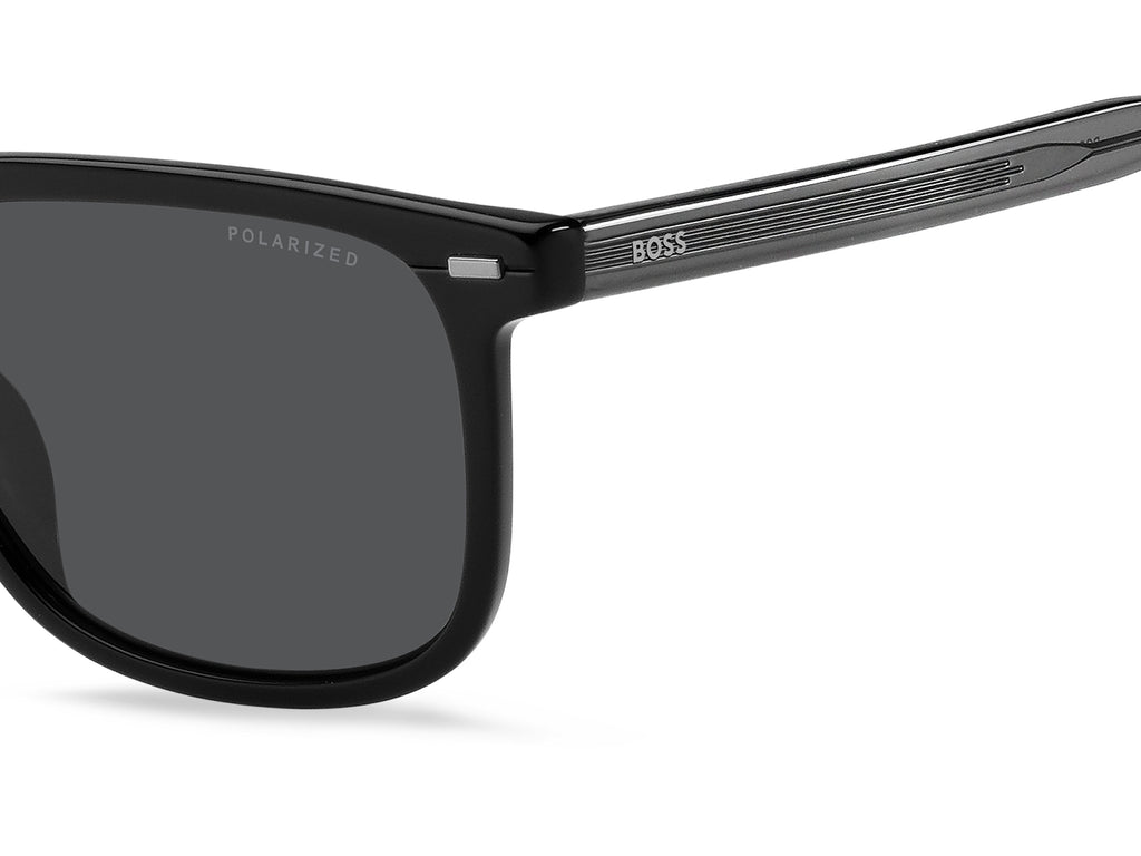 BOSS 1402/F/S 807 M9 58 Black 
Grey Polarised Lenses
