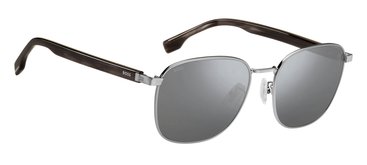 BOSS 1407/F/SK 6LB T4 58 Ruthenium 
Silver Mirror Lenses