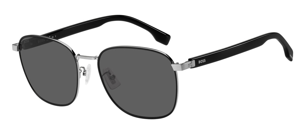 BOSS 1407/F/SK 85K IR 58 Ruthenium Black 
Grey Lenses