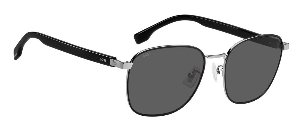BOSS 1407/F/SK 85K IR 58 Ruthenium Black 
Grey Lenses