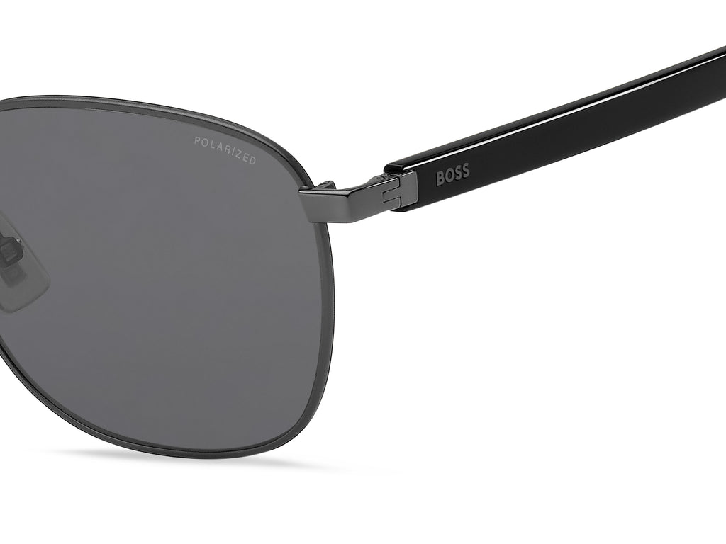 BOSS 1407/F/SK KJ1 M9 58 Dark Ruthenium 
Grey Polarised Lenses