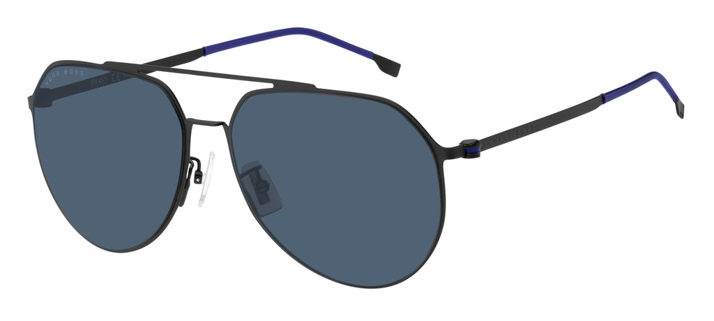BOSS 1404/F/SK Matte Black/ Blue