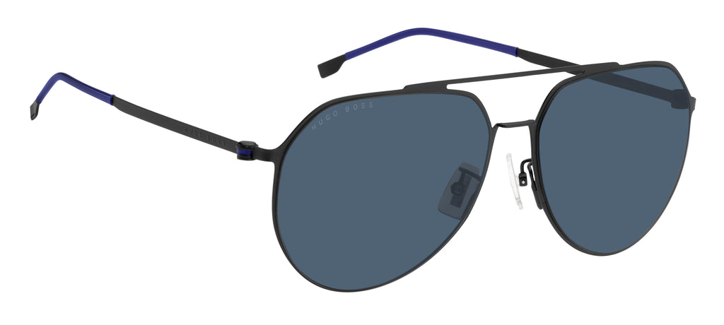BOSS 1404/F/SK Matte Black/ Blue