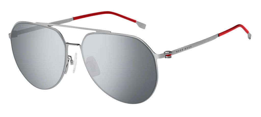 BOSS 1404/F/SK R81 DC 61 Matte Ruthenium 
Extra White Lenses
