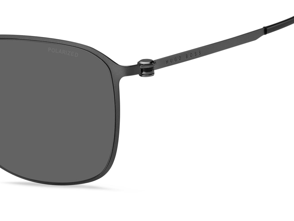 BOSS 1405/F/SK R80 M9 59 Matte Dark Ruthenium 
Grey Polarised Lenses