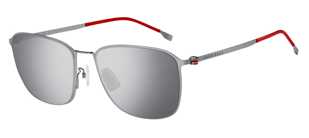 BOSS 1405/F/SK R81 DC 59 Matte Ruthenium 
Extra White Lenses