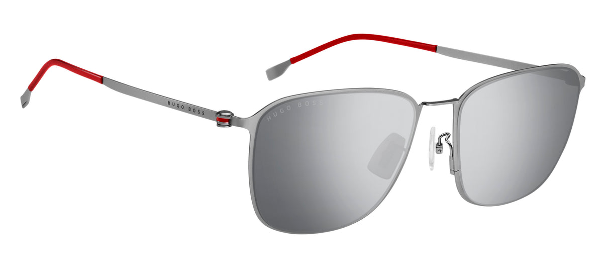 BOSS 1405/F/SK R81 DC 59 Matte Ruthenium 
Extra White Lenses