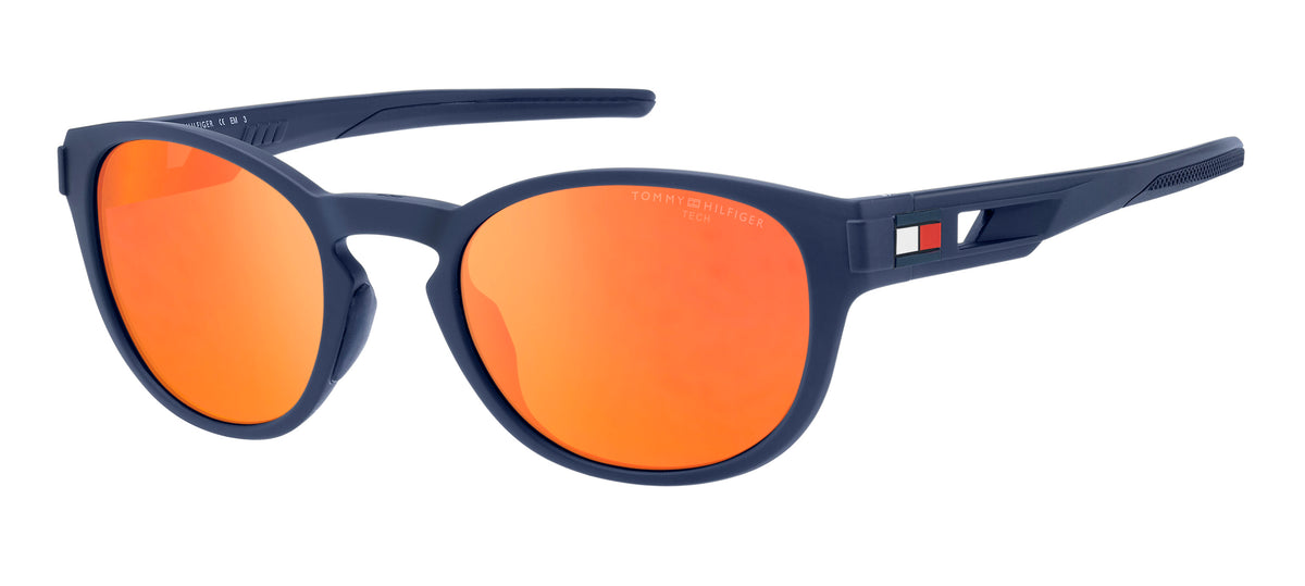 Tommy Hilfiger TH 1912/S Matte Blue/ Red Multlayer Highcontrast