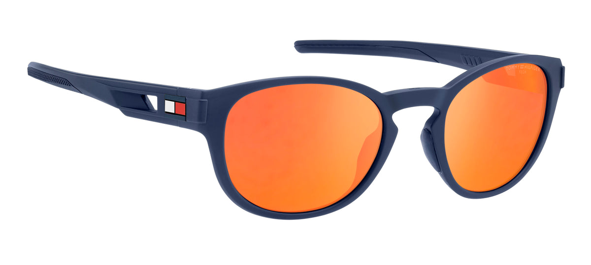 Tommy Hilfiger TH 1912/S Matte Blue/ Red Multlayer Highcontrast