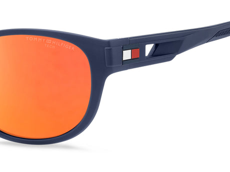 Tommy Hilfiger TH 1912/S Matte Blue/ Red Multlayer Highcontrast