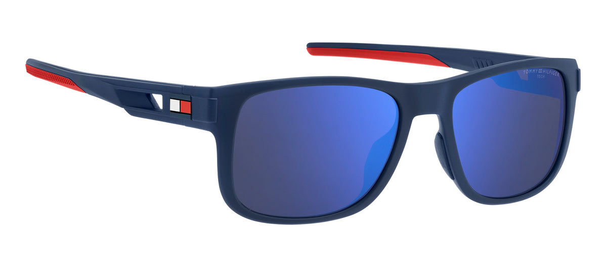 Tommy Hilfiger TH 1913/S Matte Blue/ Blue Multilayer High Contrast