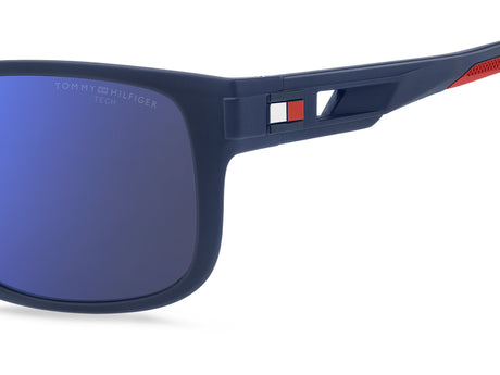 Tommy Hilfiger TH 1913/S Matte Blue/ Blue Multilayer High Contrast