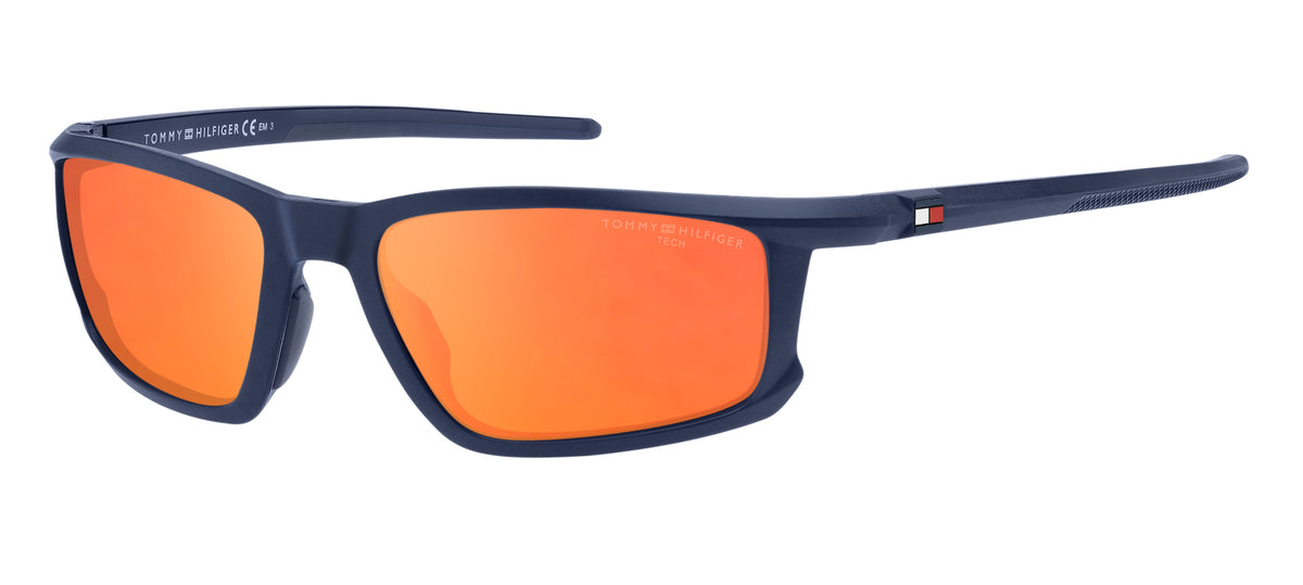 Tommy Hilfiger TH 1914/S Matte Blue/ Red Multlayer Highcontrast