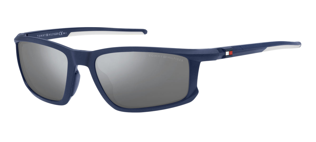 Tommy Hilfiger TH 1914/S Matte Blue/ Silver Mirror
