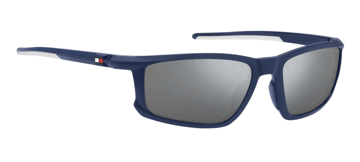 Tommy Hilfiger TH 1914/S Matte Blue/ Silver Mirror