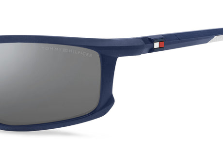 Tommy Hilfiger TH 1914/S Matte Blue/ Silver Mirror