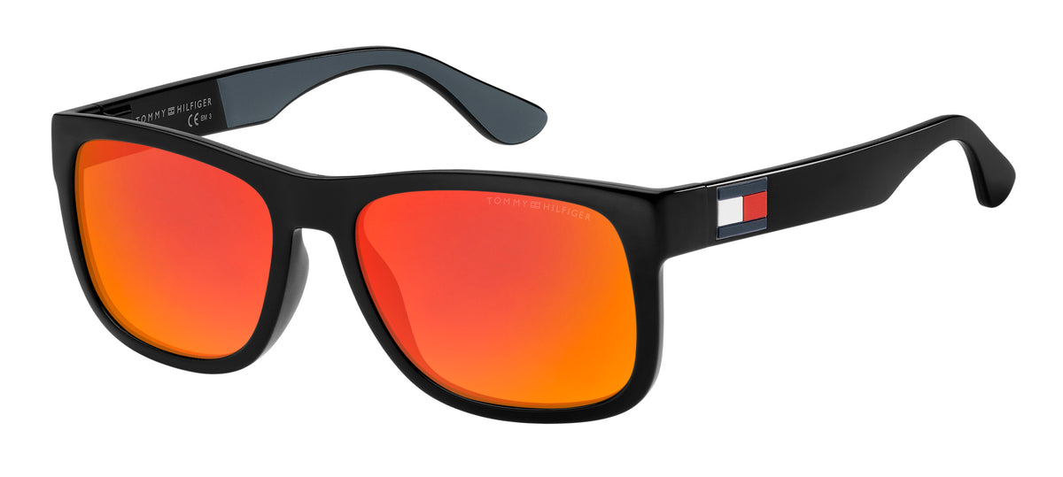 Tommy Hilfiger TH 1556/S Black/ Red Multilayer