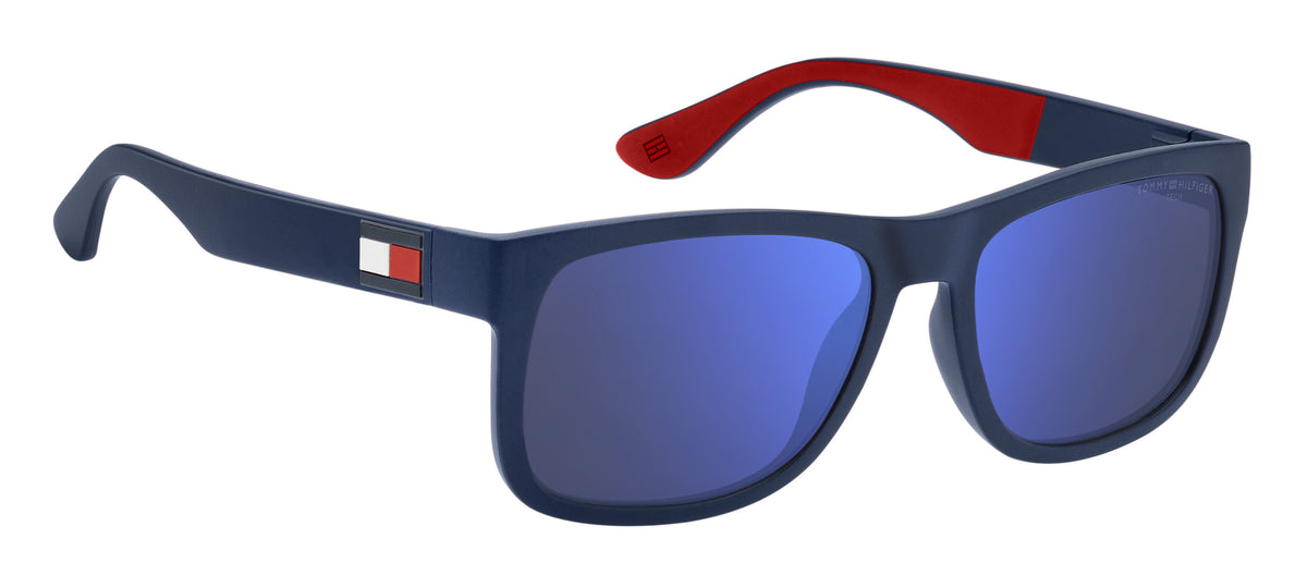 Tommy Hilfiger TH 1556/S Matte Blue/ Blue Multilayer High Contrast