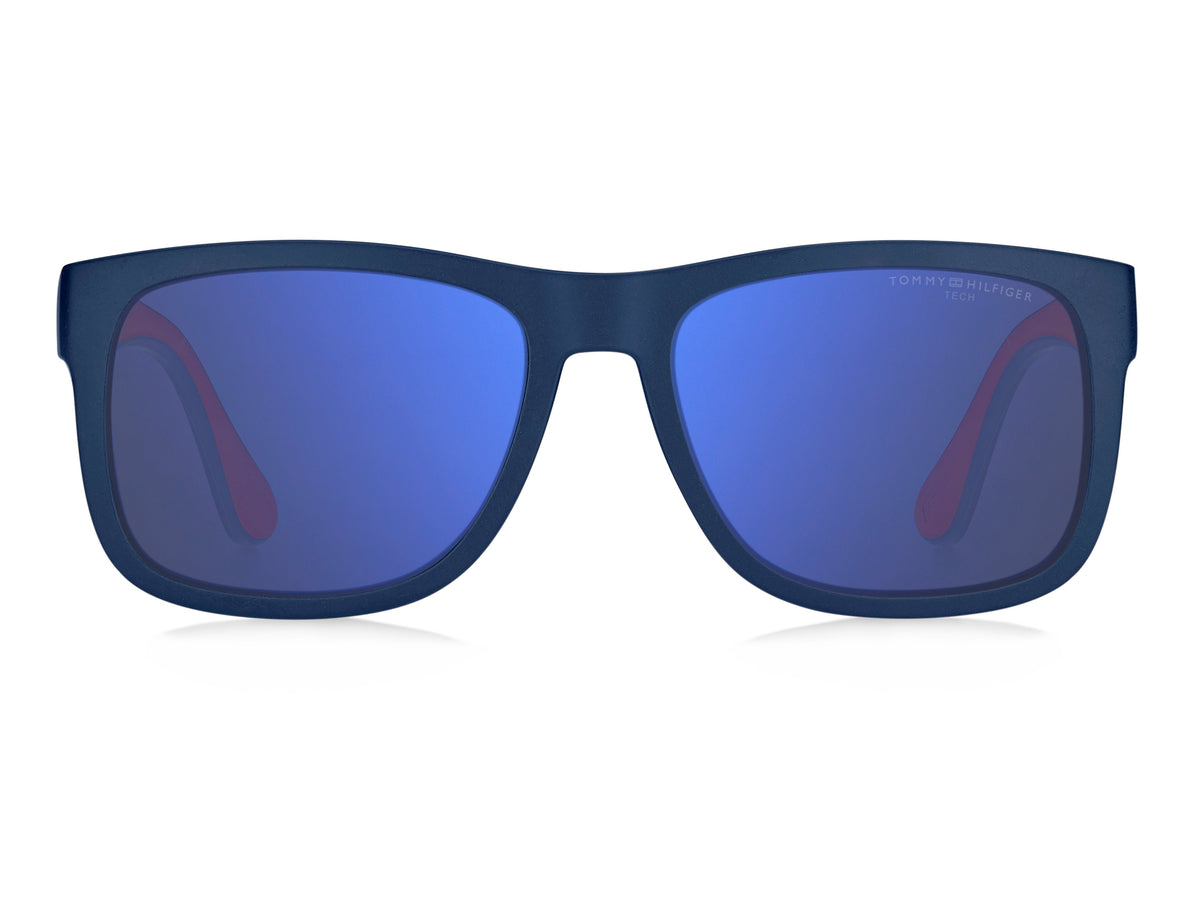Tommy Hilfiger TH 1556/S Matte Blue/ Blue Multilayer High Contrast