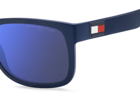 Tommy Hilfiger TH 1556/S Matte Blue/ Blue Multilayer High Contrast