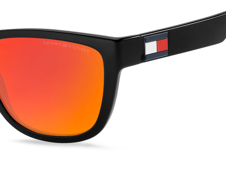 Tommy Hilfiger TH 1557/S Black/ Red Multilayer