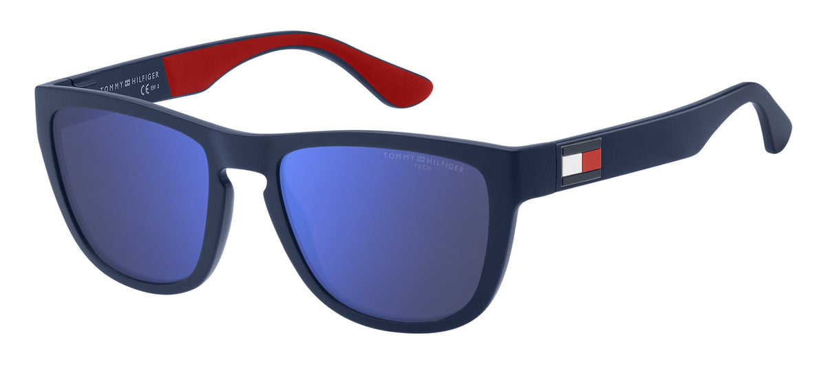 Tommy Hilfiger TH 1557/S Matte Blue/ Blue Multilayer High Contrast