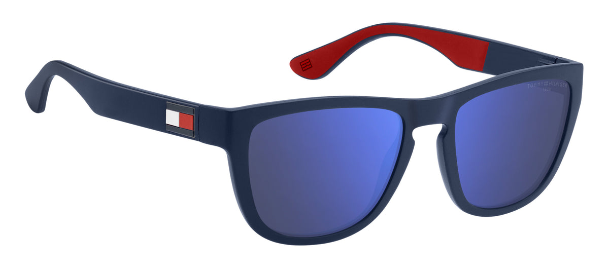Tommy Hilfiger TH 1557/S Matte Blue/ Blue Multilayer High Contrast