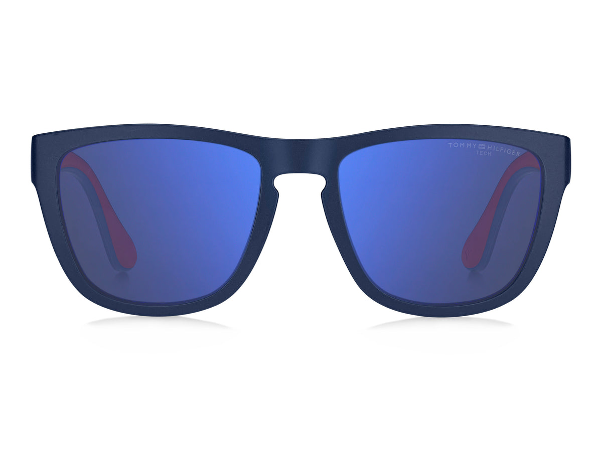 Tommy Hilfiger TH 1557/S Matte Blue/ Blue Multilayer High Contrast