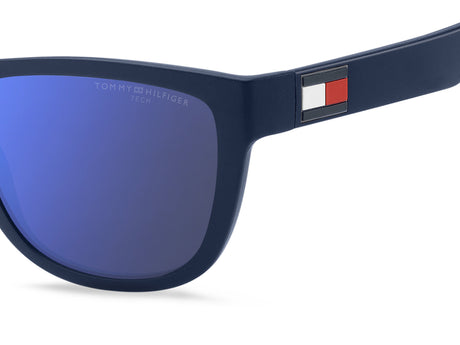 Tommy Hilfiger TH 1557/S Matte Blue/ Blue Multilayer High Contrast