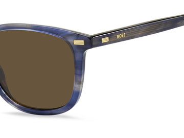 BOSS 1366/S Blue Havana/ Brown